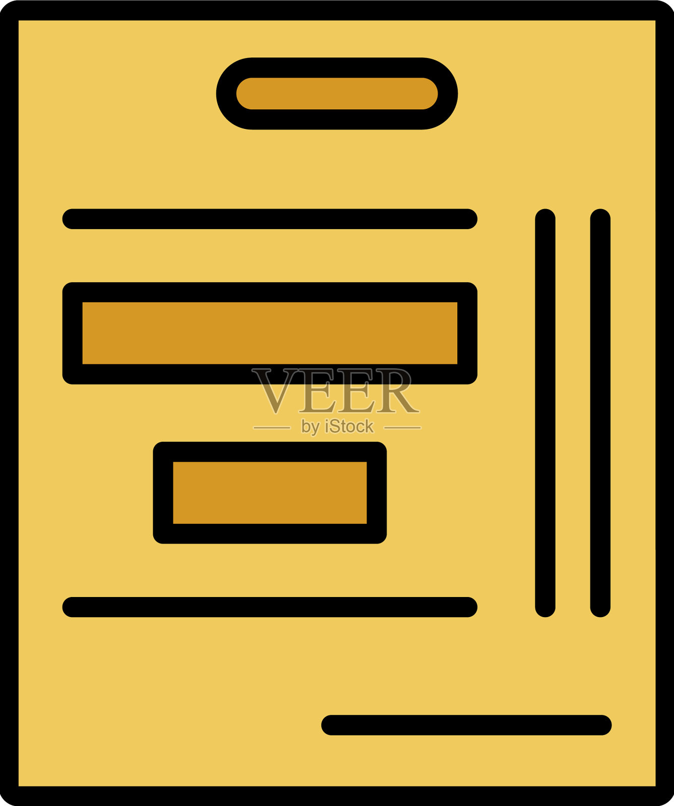 战术曲棍球板图标颜色轮廓图标素材