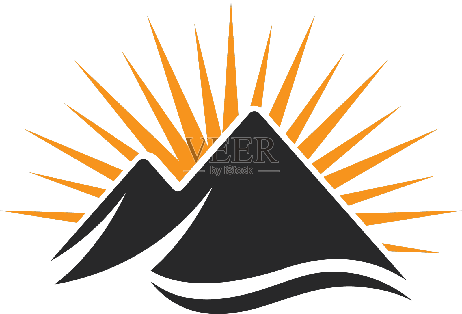 山标志模板设计元素图片