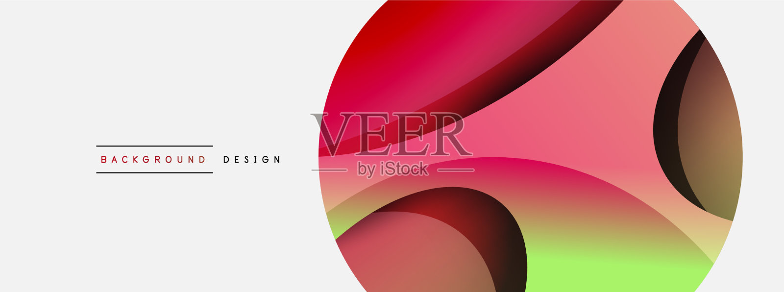 创意几何壁纸最小抽象插画图片素材