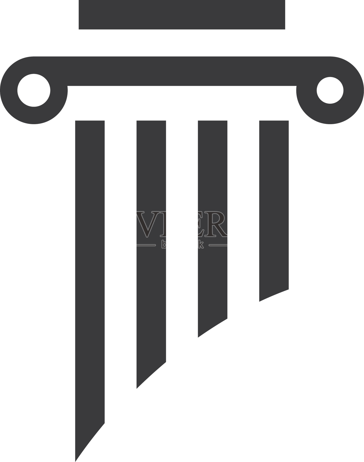 法律的标志设计元素图片