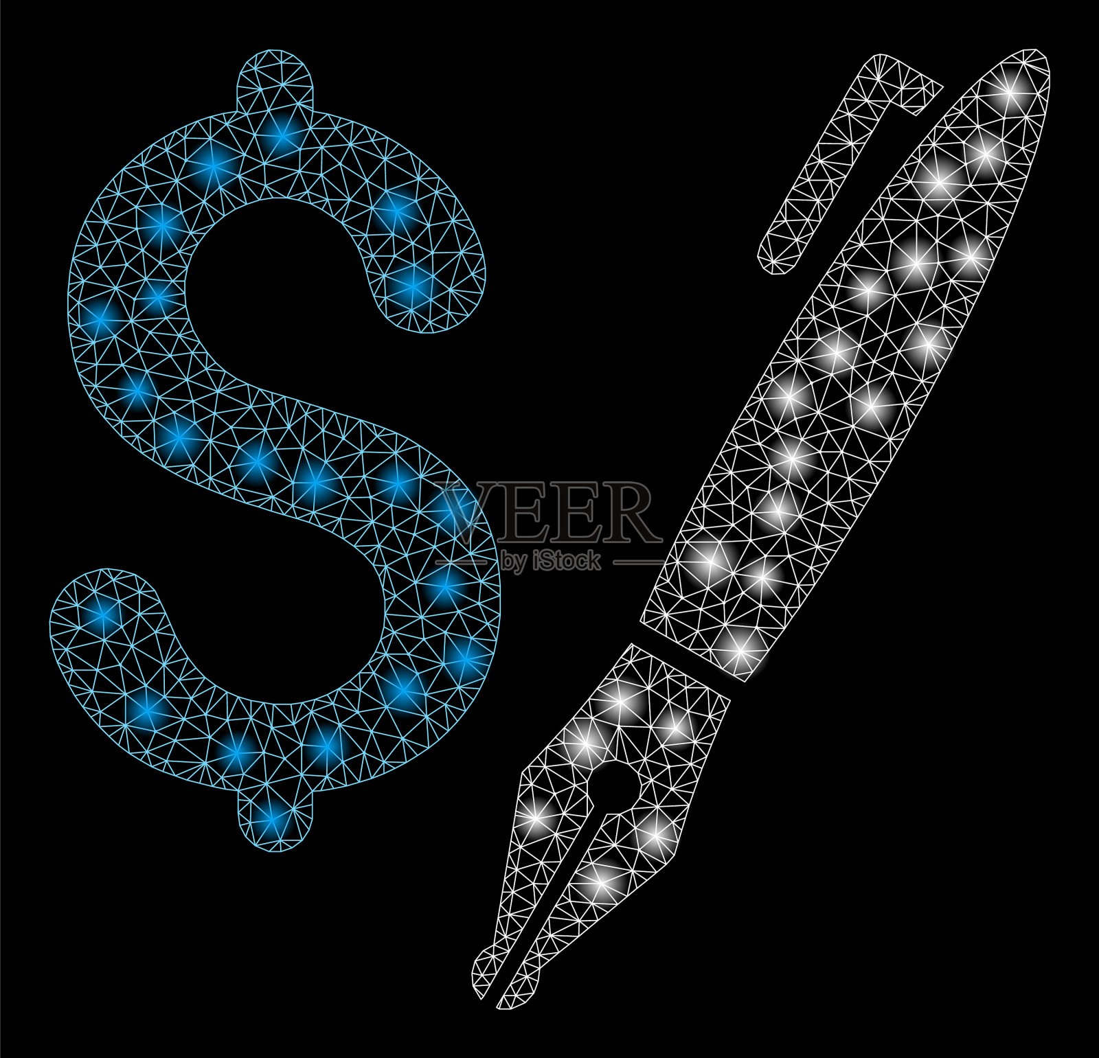 火炬网框架铅笔价格与火炬插画图片素材