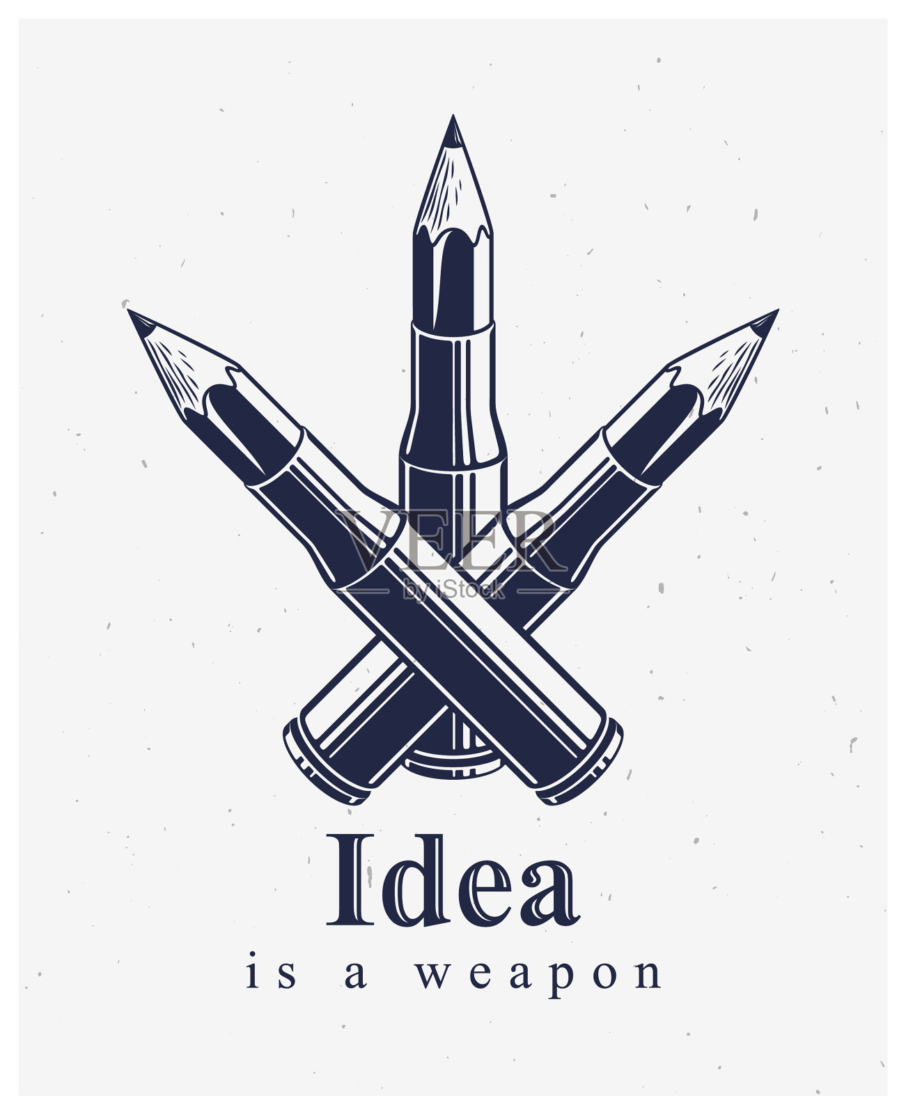 理念是一种武器概念武器,设计师或插画图片素材