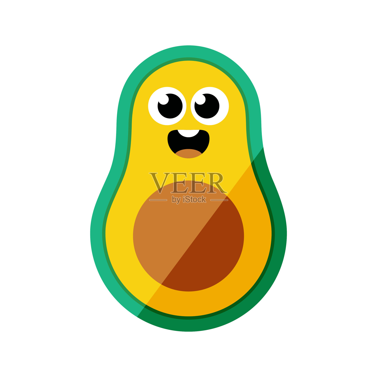 鳄梨插图插画图片素材