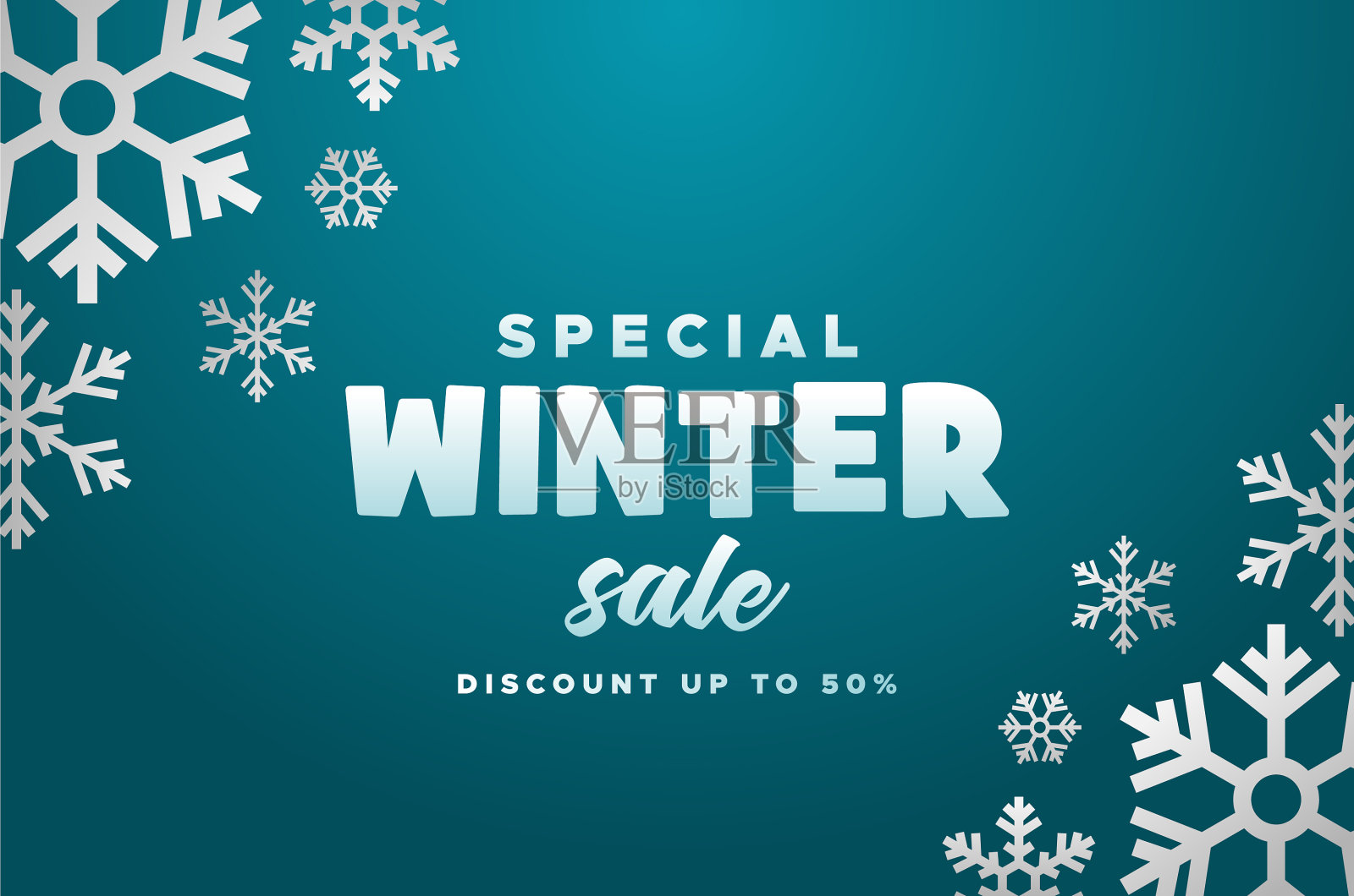 冬季销售设计背景欢迎时刻插画图片素材