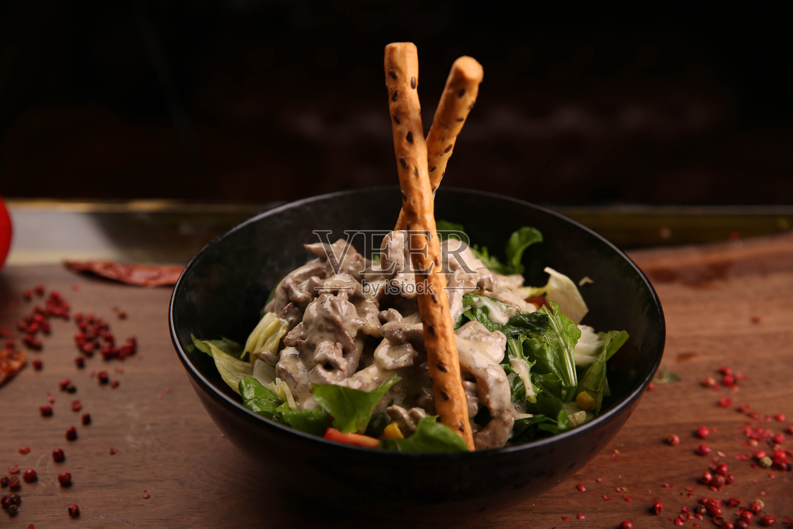 混合蔬菜沙拉照片摄影图片