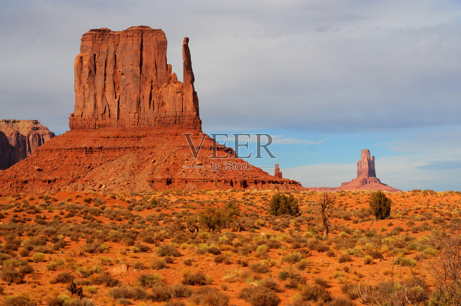 崎岖和荒凉的纪念碑谷亚利桑那州美国纳瓦霍民族照片摄影图片