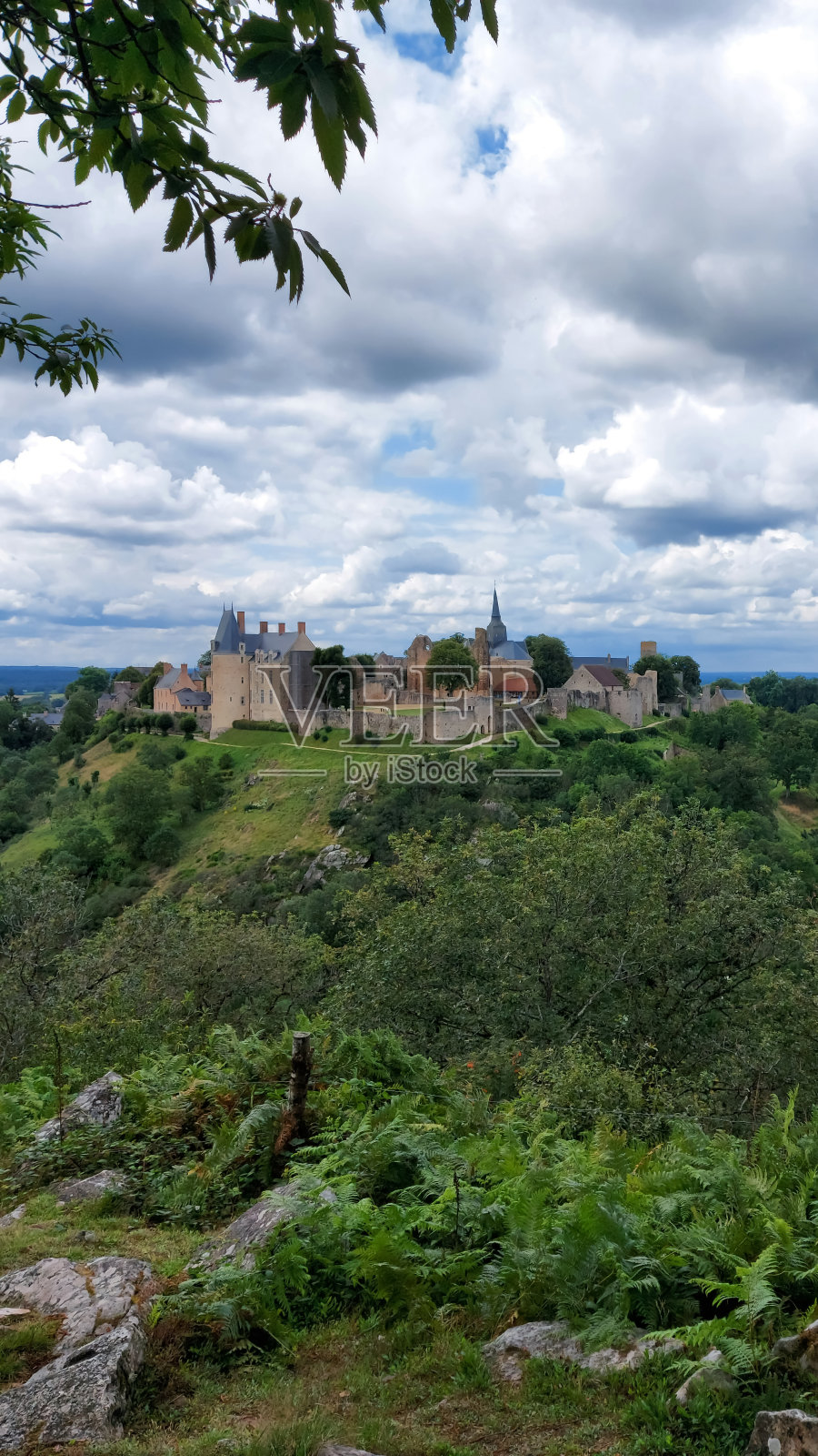 乡村中设防的村庄照片摄影图片