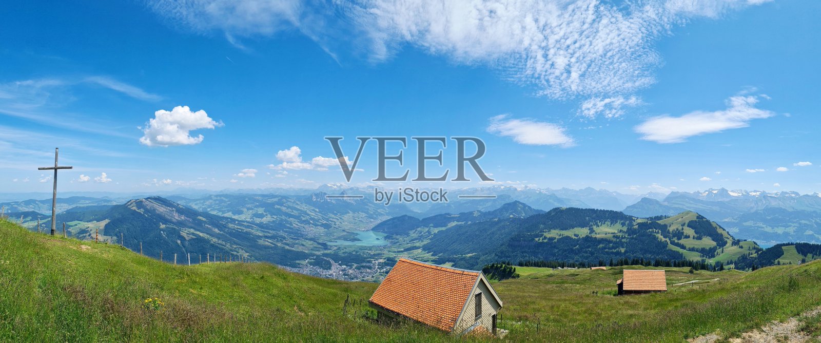 瑞吉山的壮丽山景,瑞士照片摄影图片