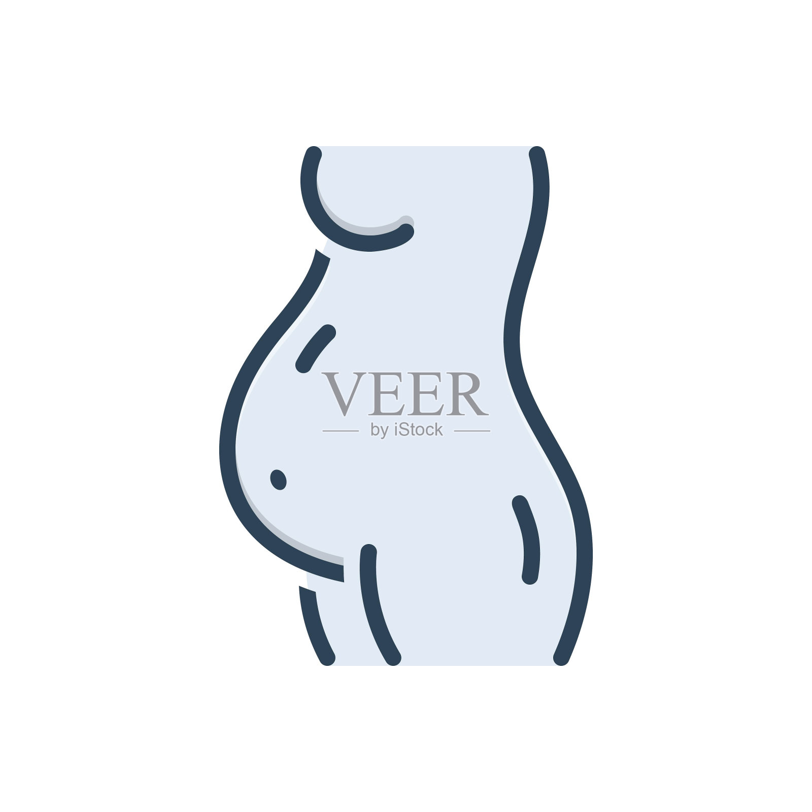 怀孕妊娠插画图片素材