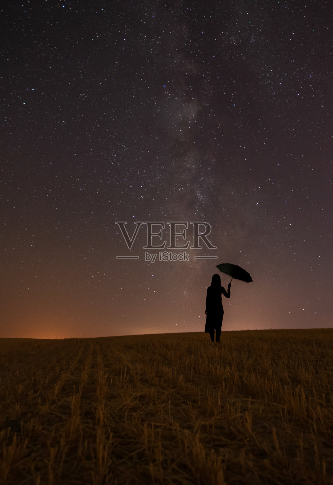 银河系。照片摄影图片