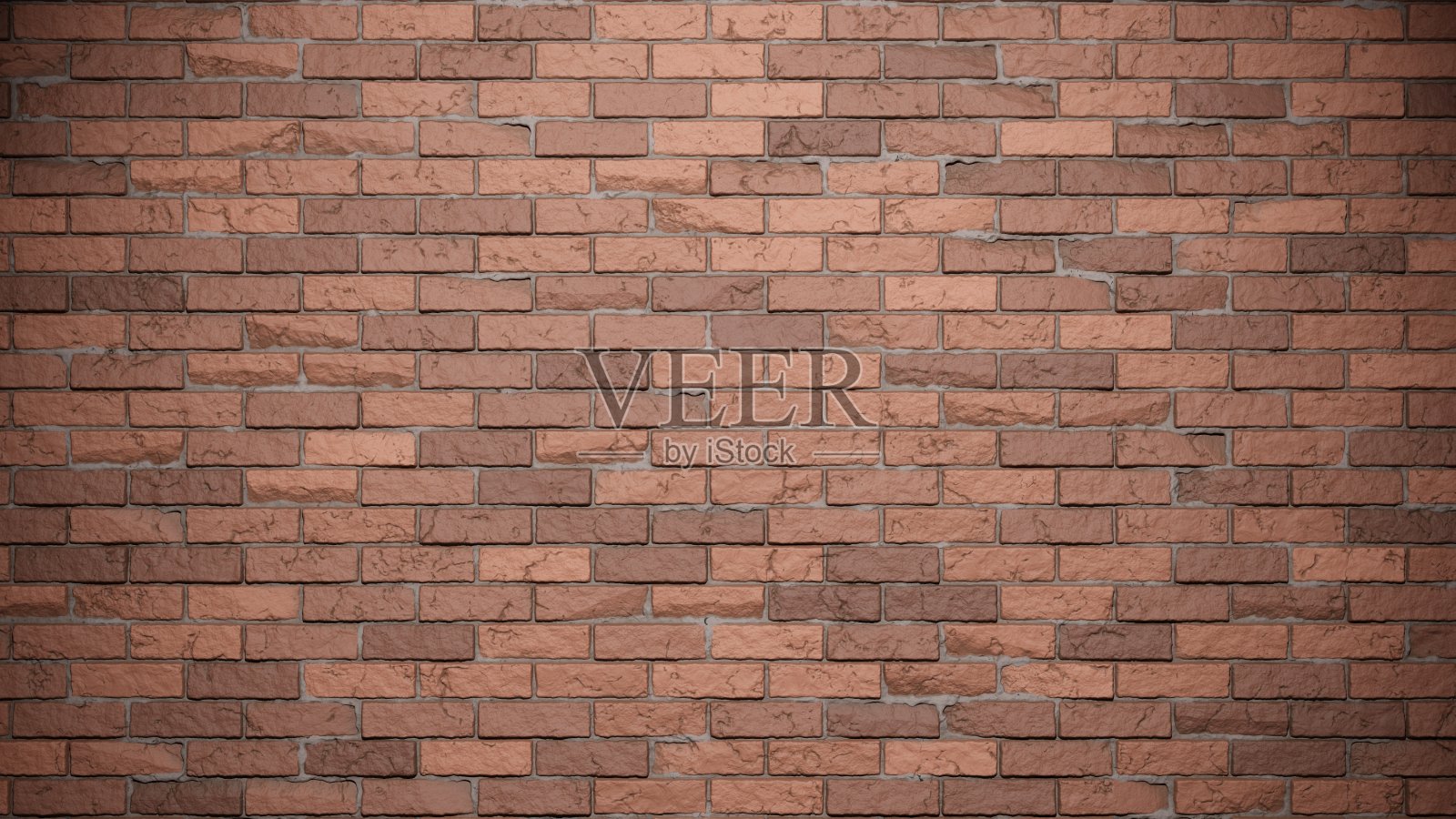 砖墙颜色红,上水泥灰浆。砖的背景。三维渲染照片摄影图片
