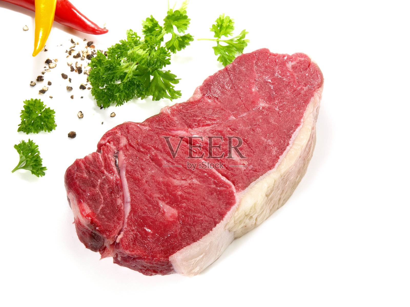 熟牛排-分离照片摄影图片