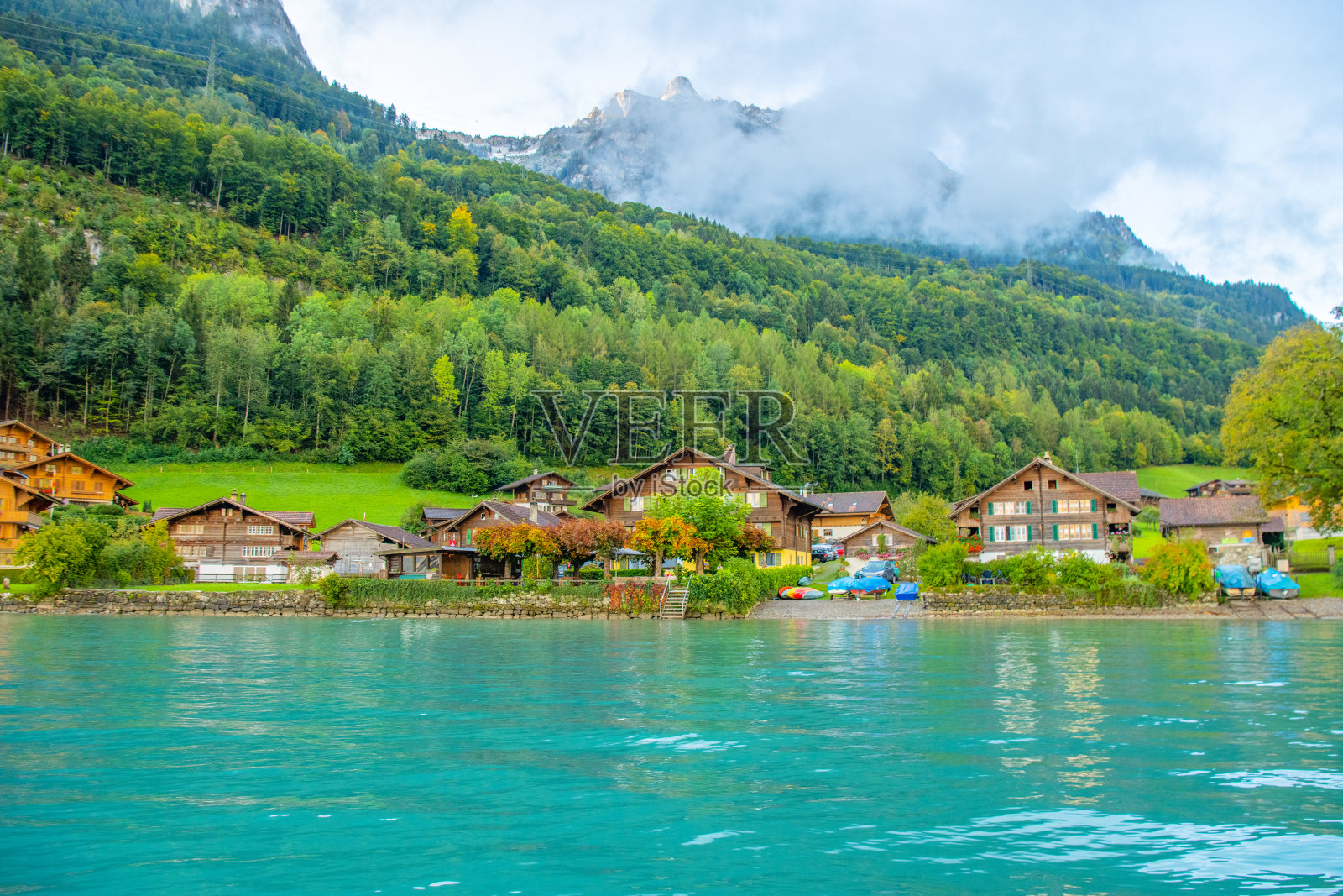 瑞士村照片摄影图片