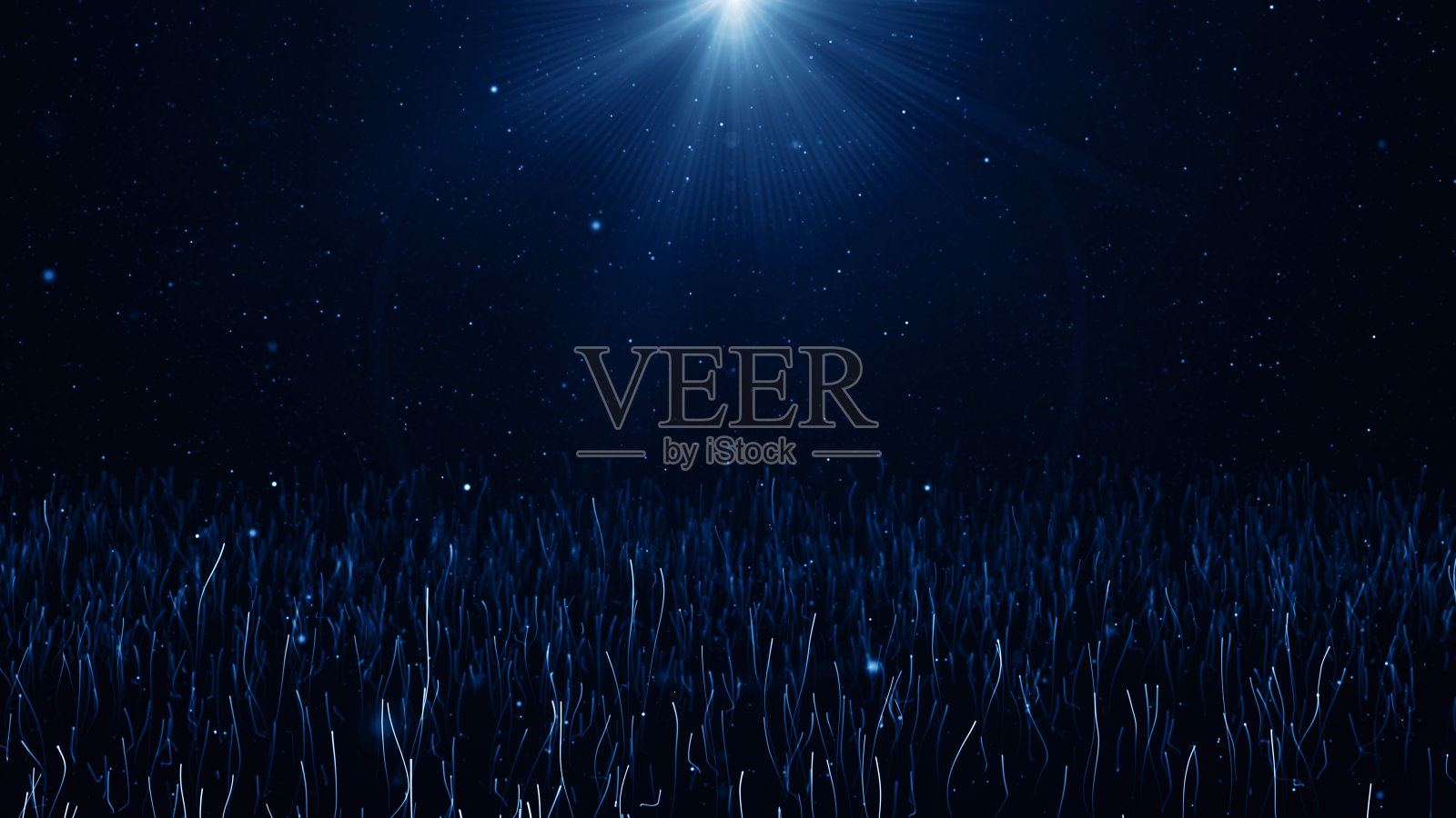 蓝色尘埃抽象光散景运动标题电影背景照片摄影图片