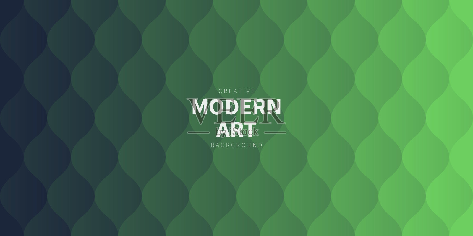 抽象几何背景与绿色梯度插画图片素材