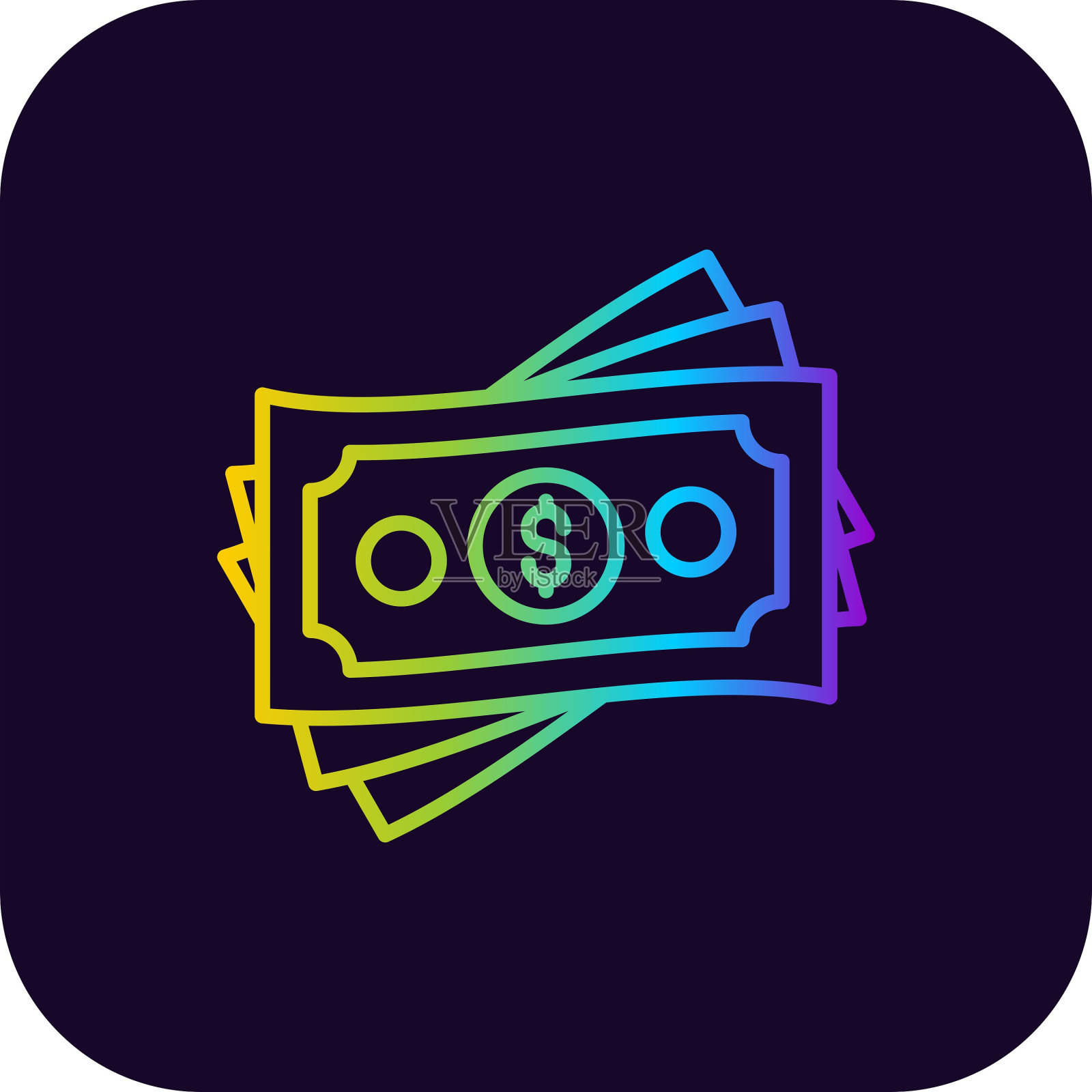 钱的图标插画图片素材