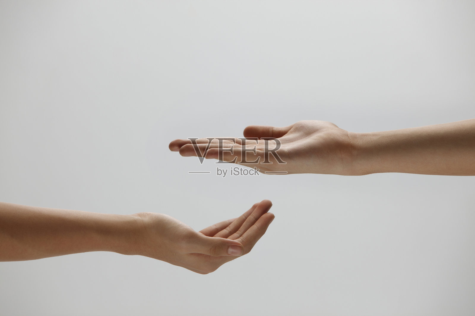 手掌张开的手势照片摄影图片