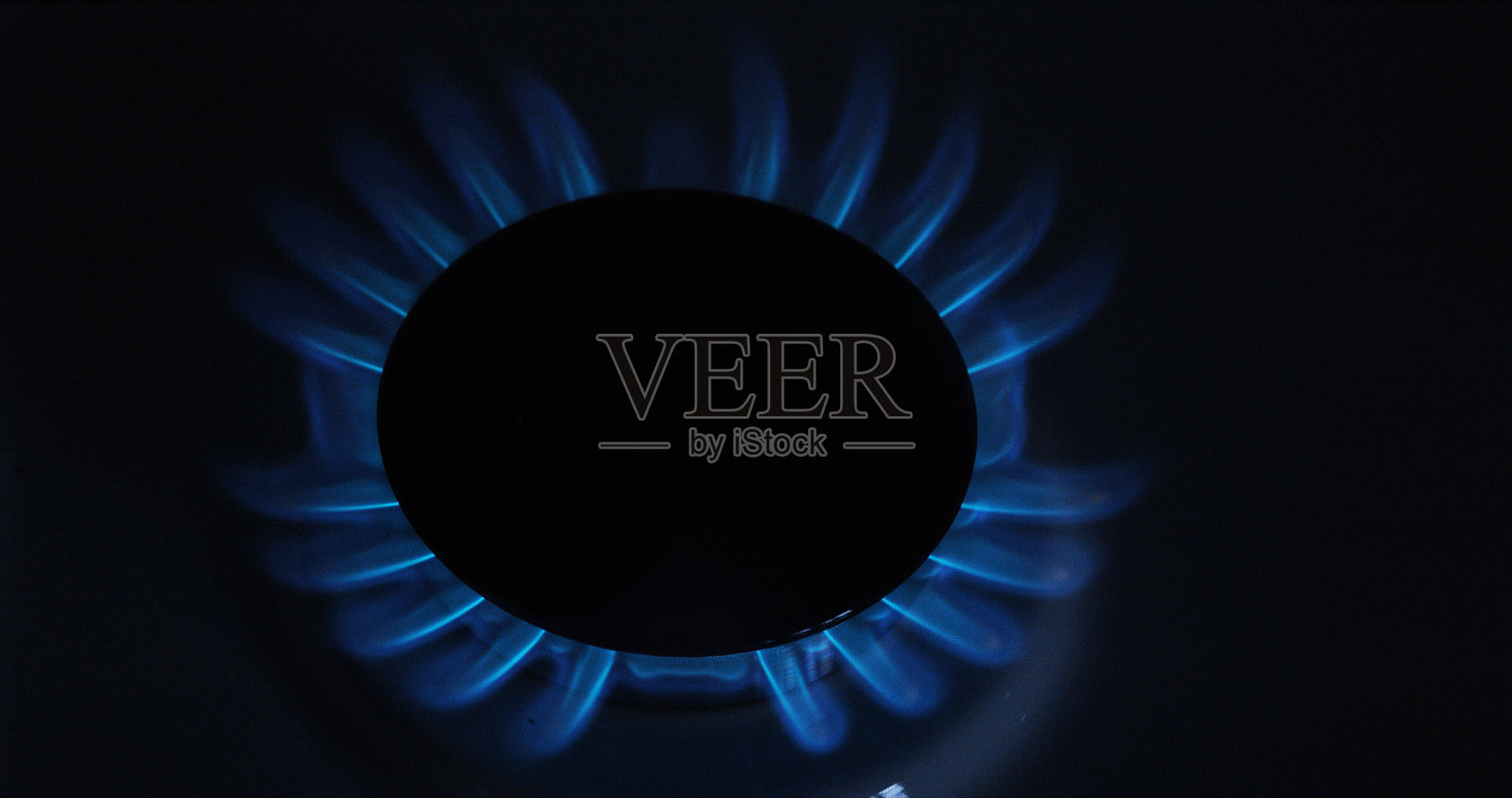 采购产品燃气灶燃烧器,蓝色火焰,厨房照片摄影图片