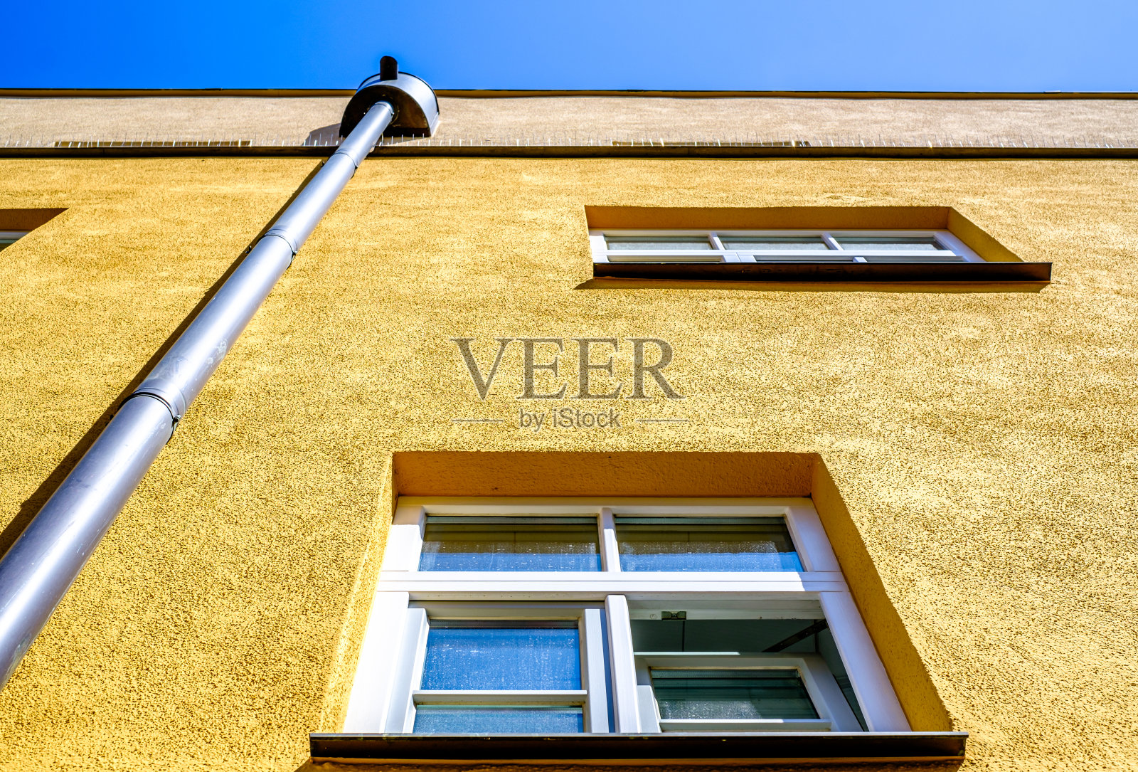 奥地利一所房子的正面照片摄影图片