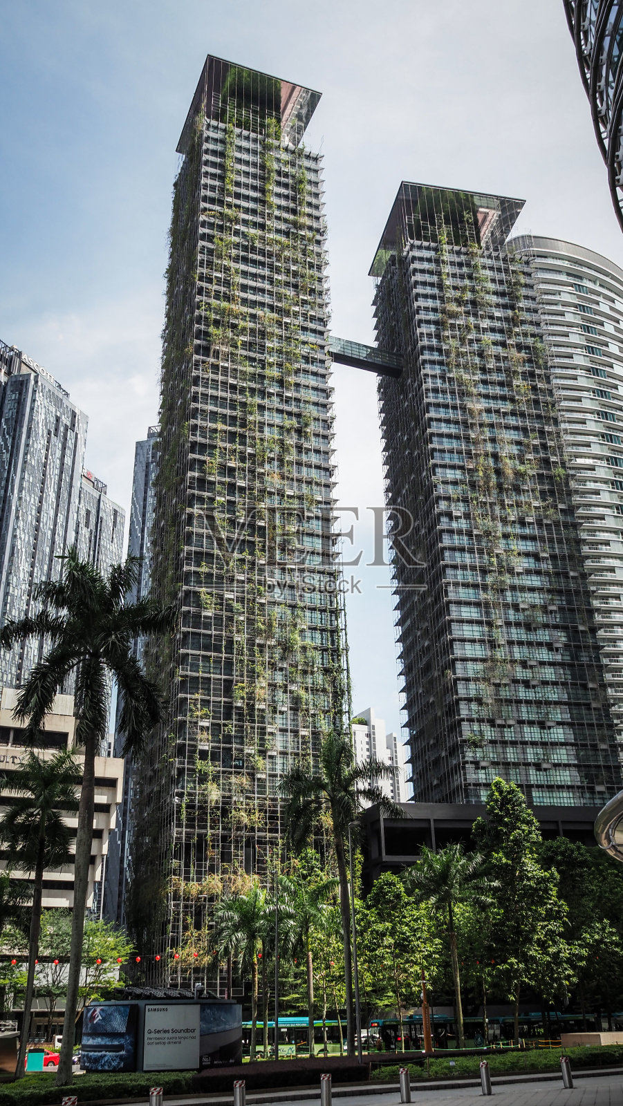 马来西亚吉隆坡的摩天大楼照片摄影图片