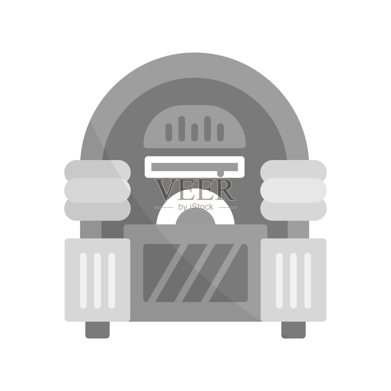 点唱机图标插画图片素材