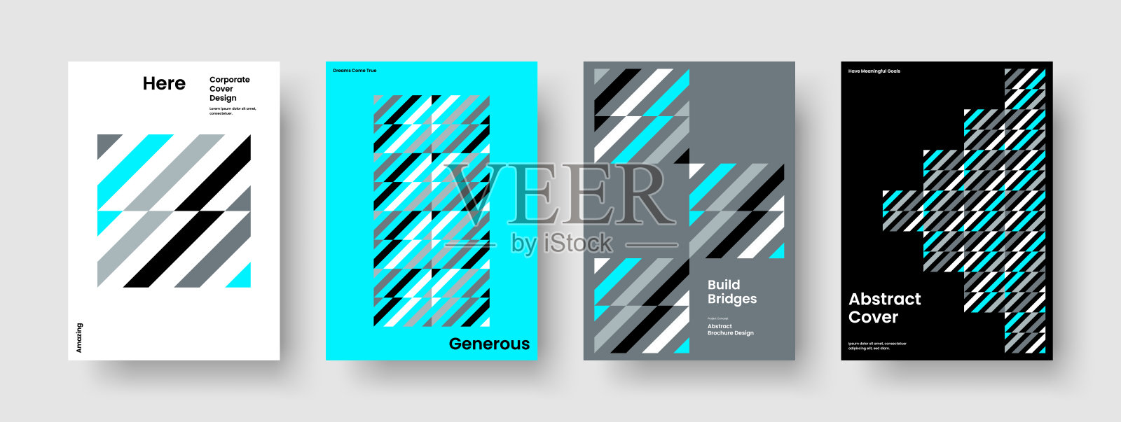 现代商务演示设计。几何横幅布局。创意背景模板。传单。报告。手册。海报。书的封面。投资组合。传单。目录。传单。小册子。广告插画图片素材