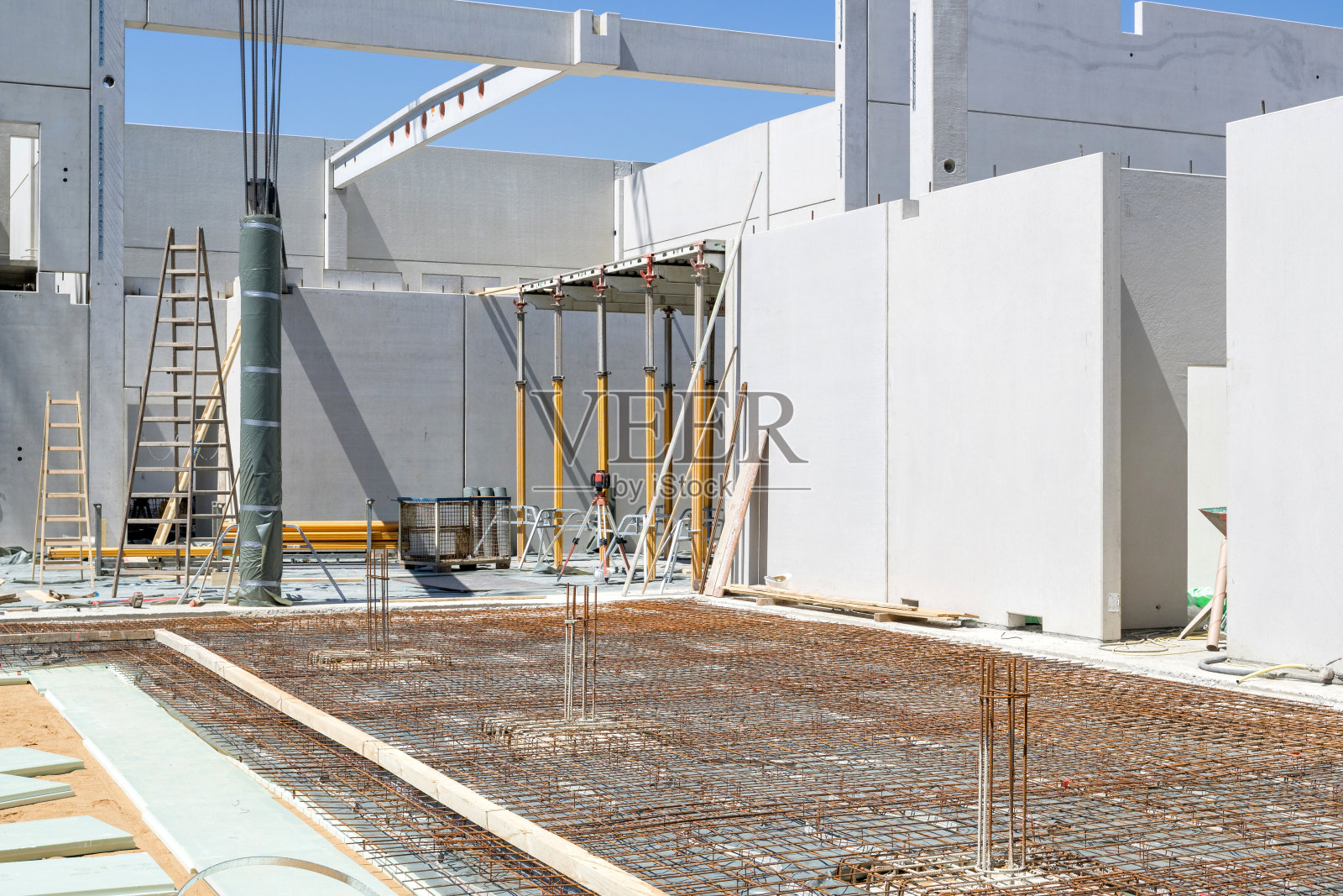 在建商业大楼照片摄影图片