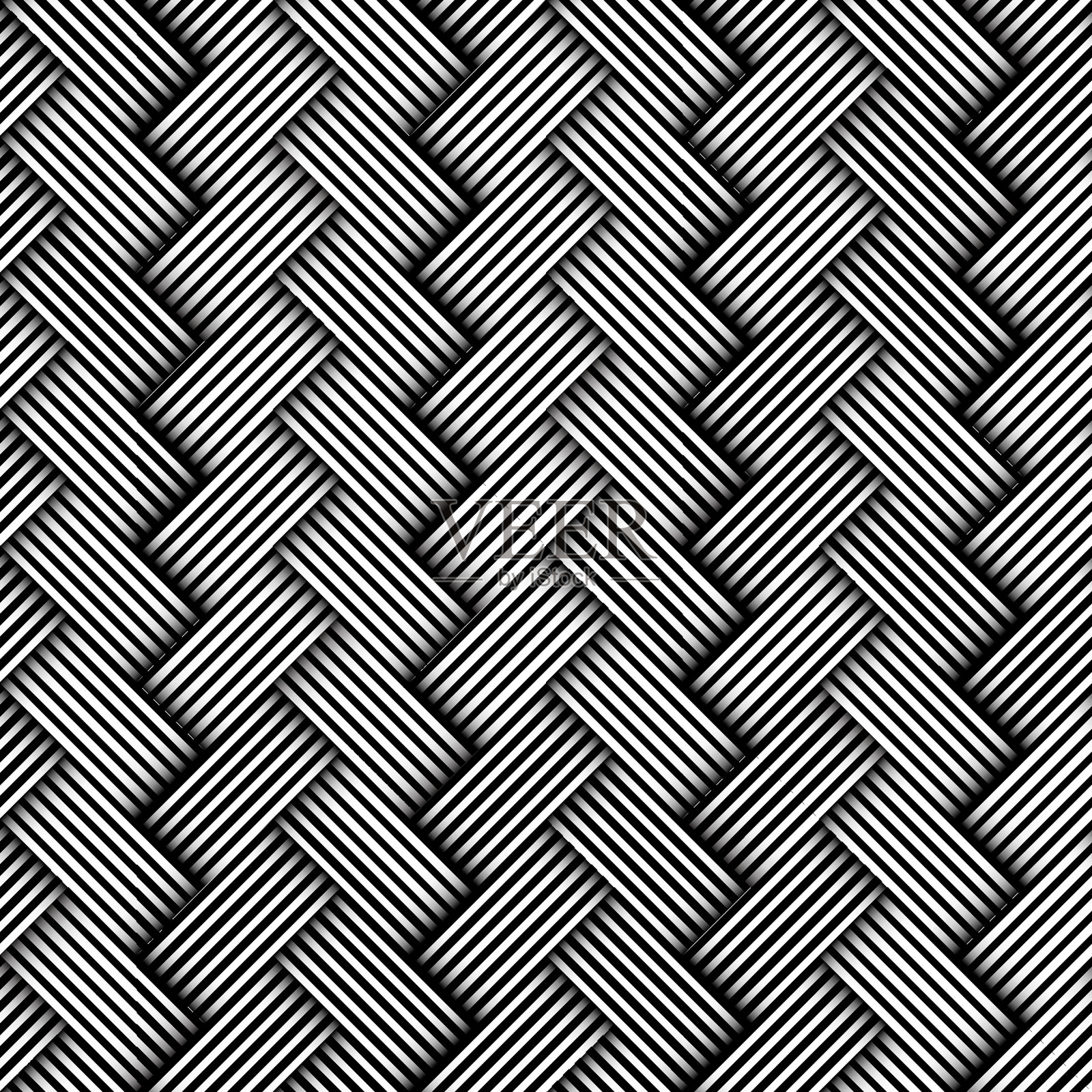 人字形图案。无缝几何装饰艺术设计背景。矢量图插画图片素材