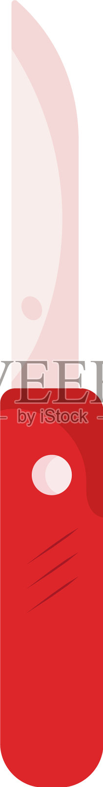 孤立的彩色刀图标图像插画图片素材