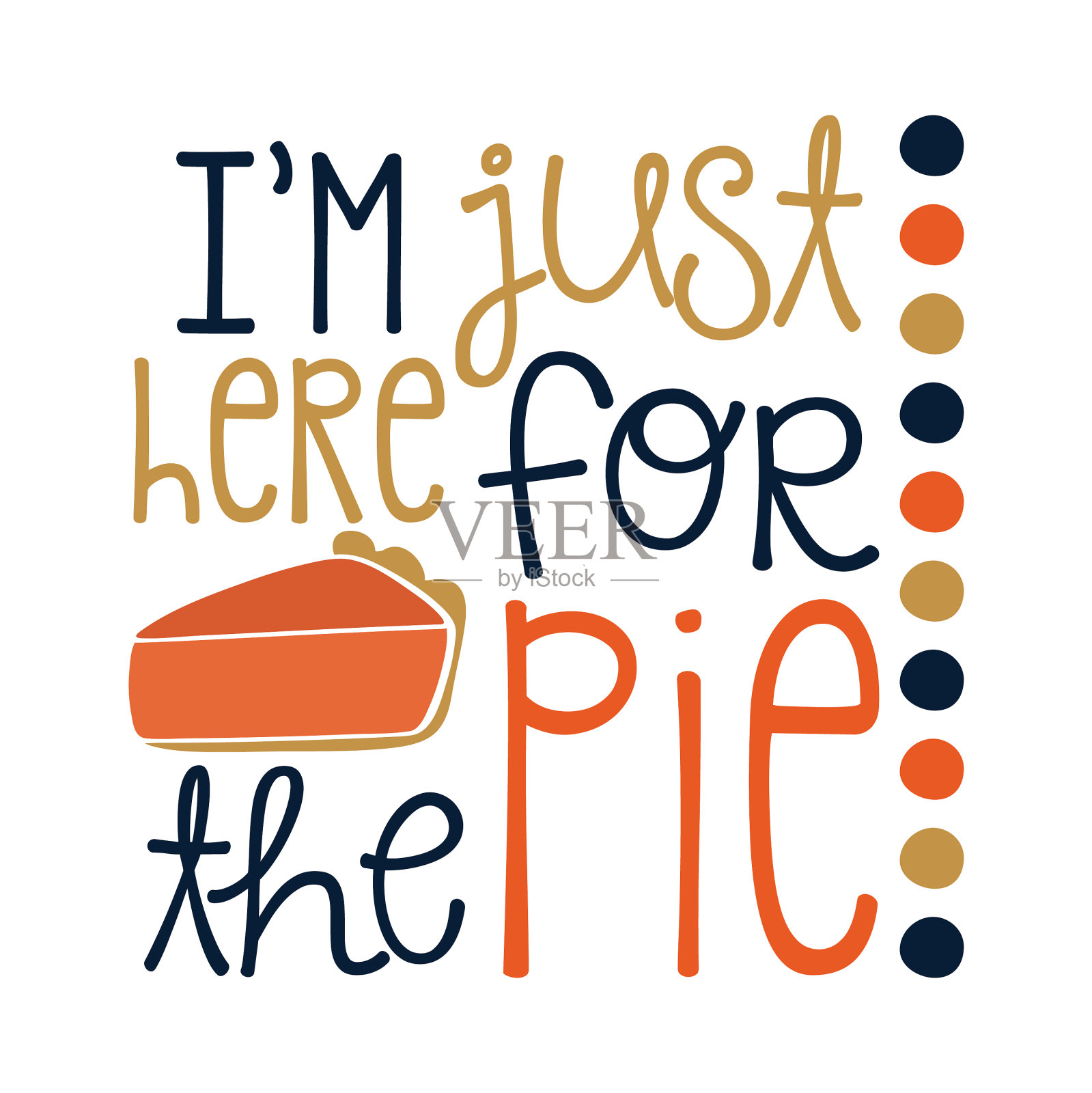 我只是来拿派字体t恤的插画图片素材