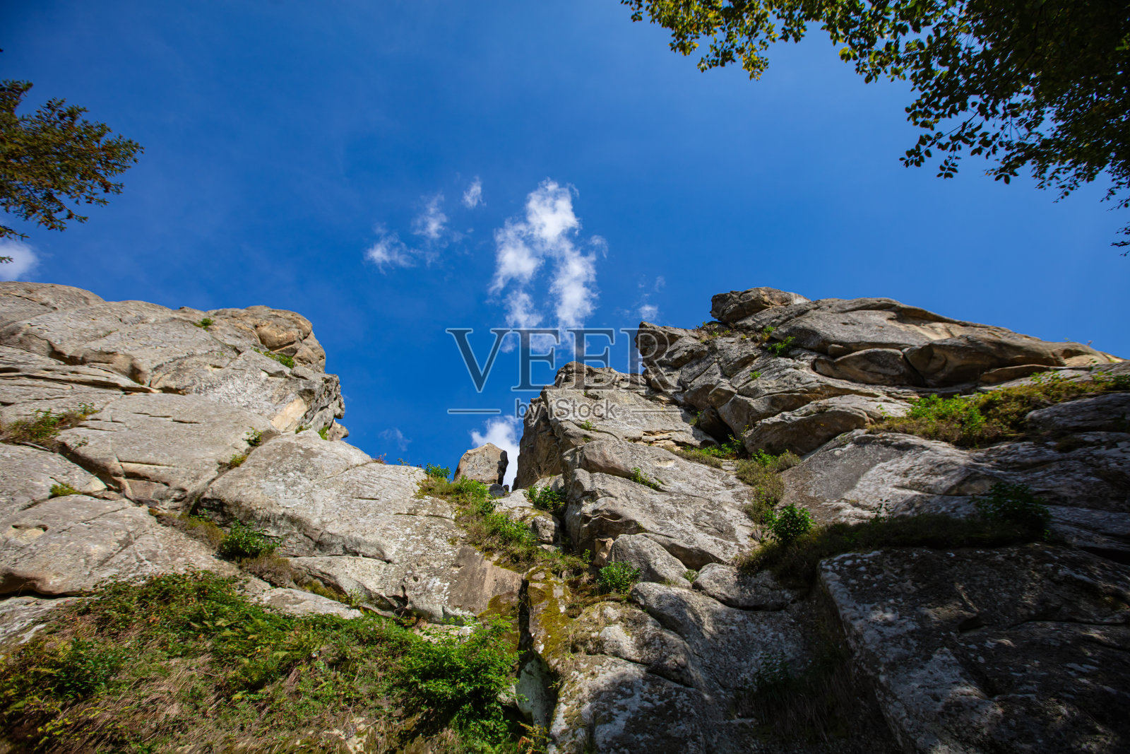 图斯坦要塞-考古和自然遗迹照片摄影图片