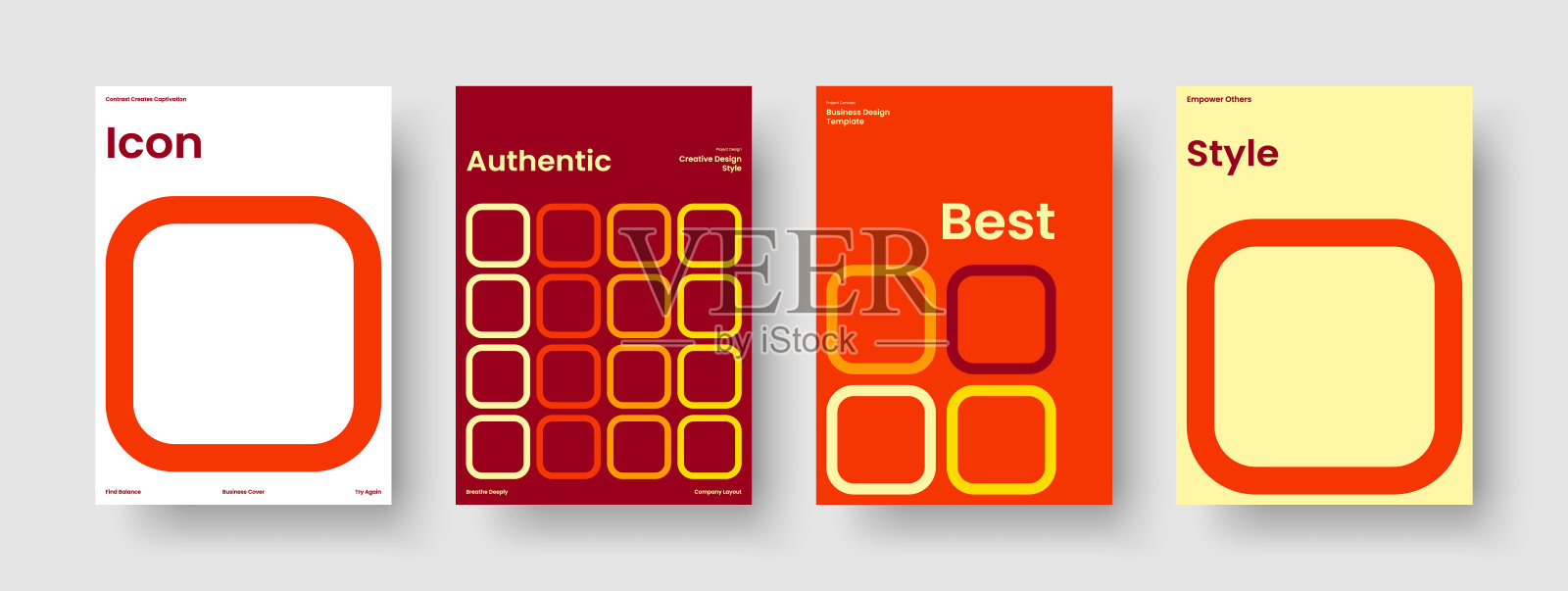 孤立的宣传册模板。现代报表设计。创意海报布局。背景。业务演示。横幅。书的封面。传单。杂志。传单。日报》。笔记本。投资组合插画图片素材