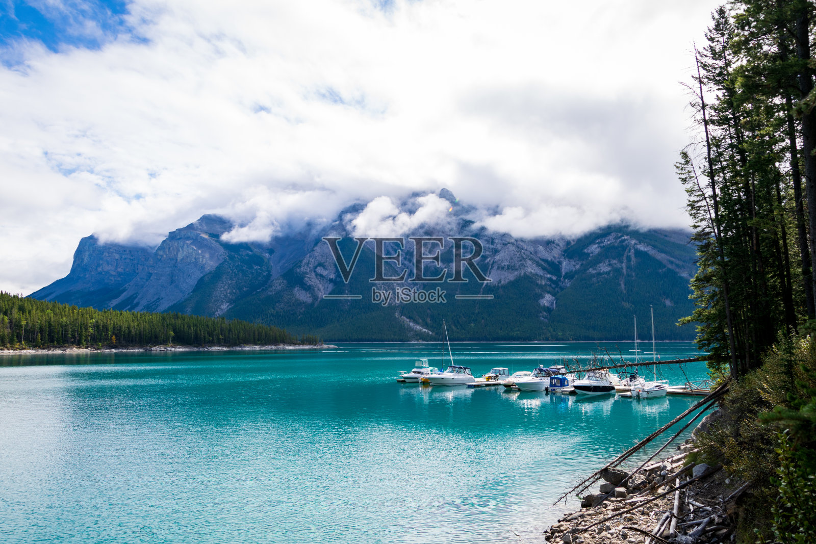 明尼万卡湖照片摄影图片