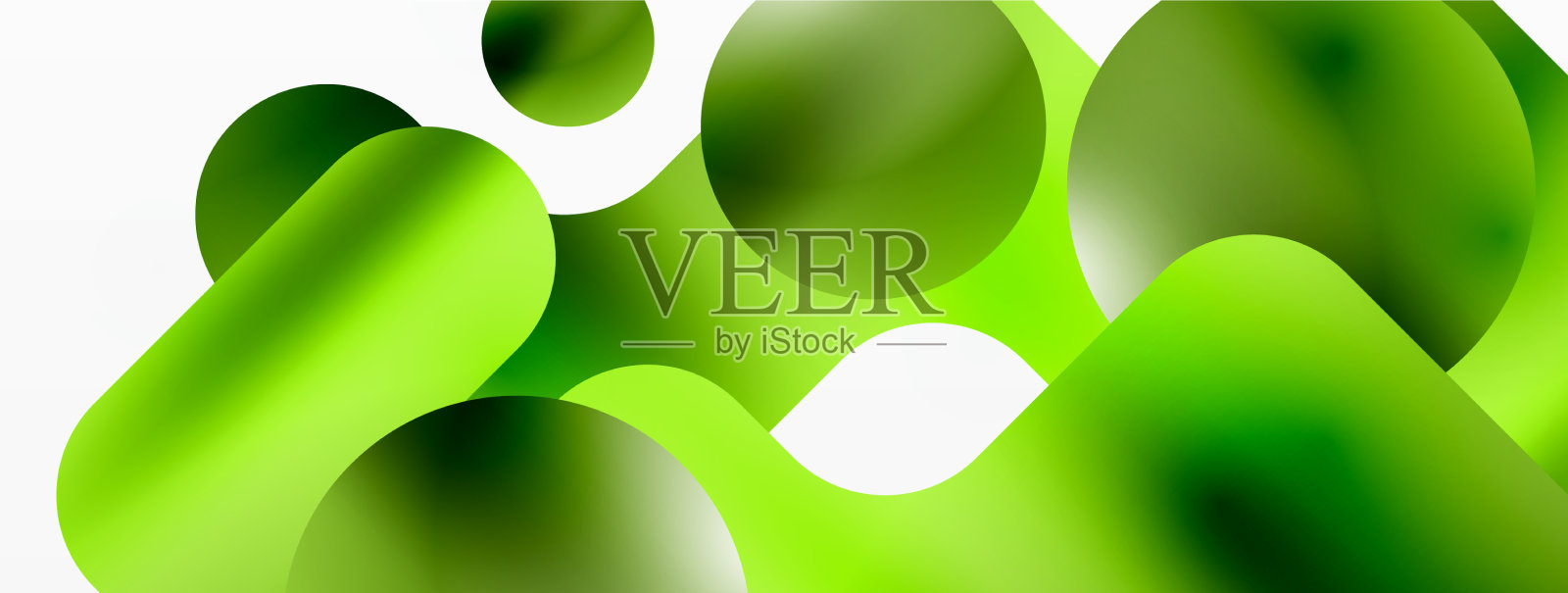 梯度几何极简的线条和融合插画图片素材