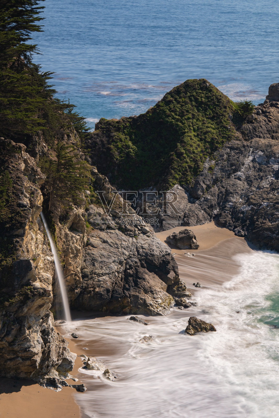 加州海岸照片摄影图片