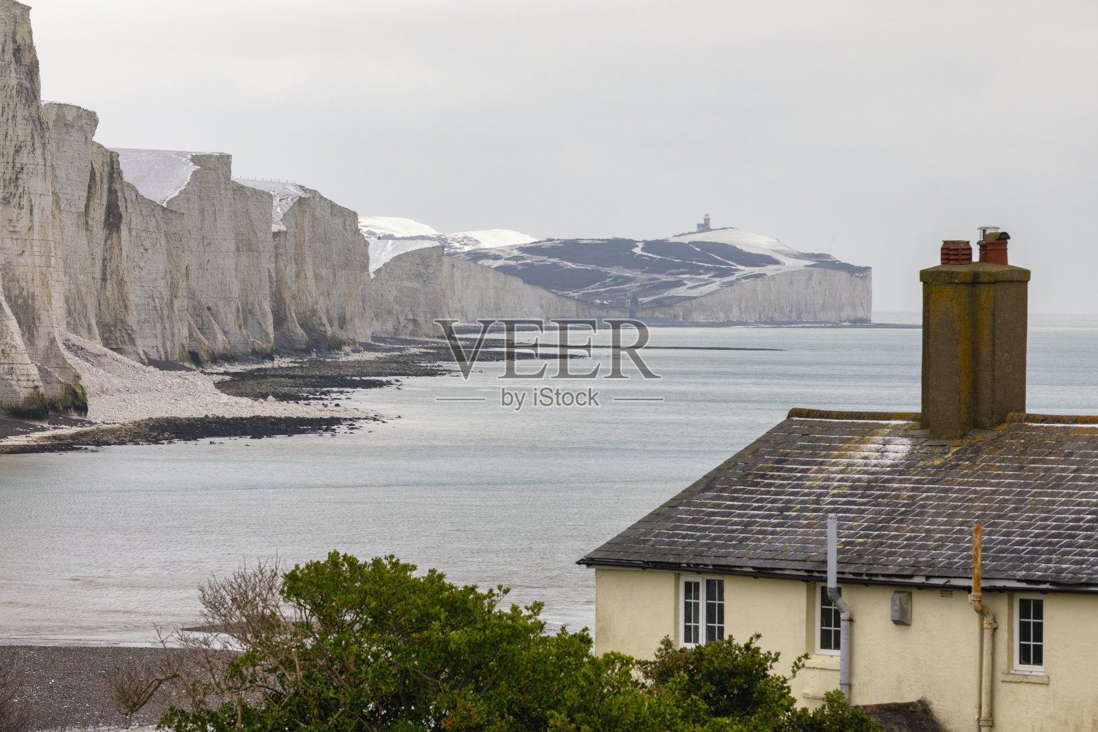 英吉利海峡风暴,南唐斯照片摄影图片