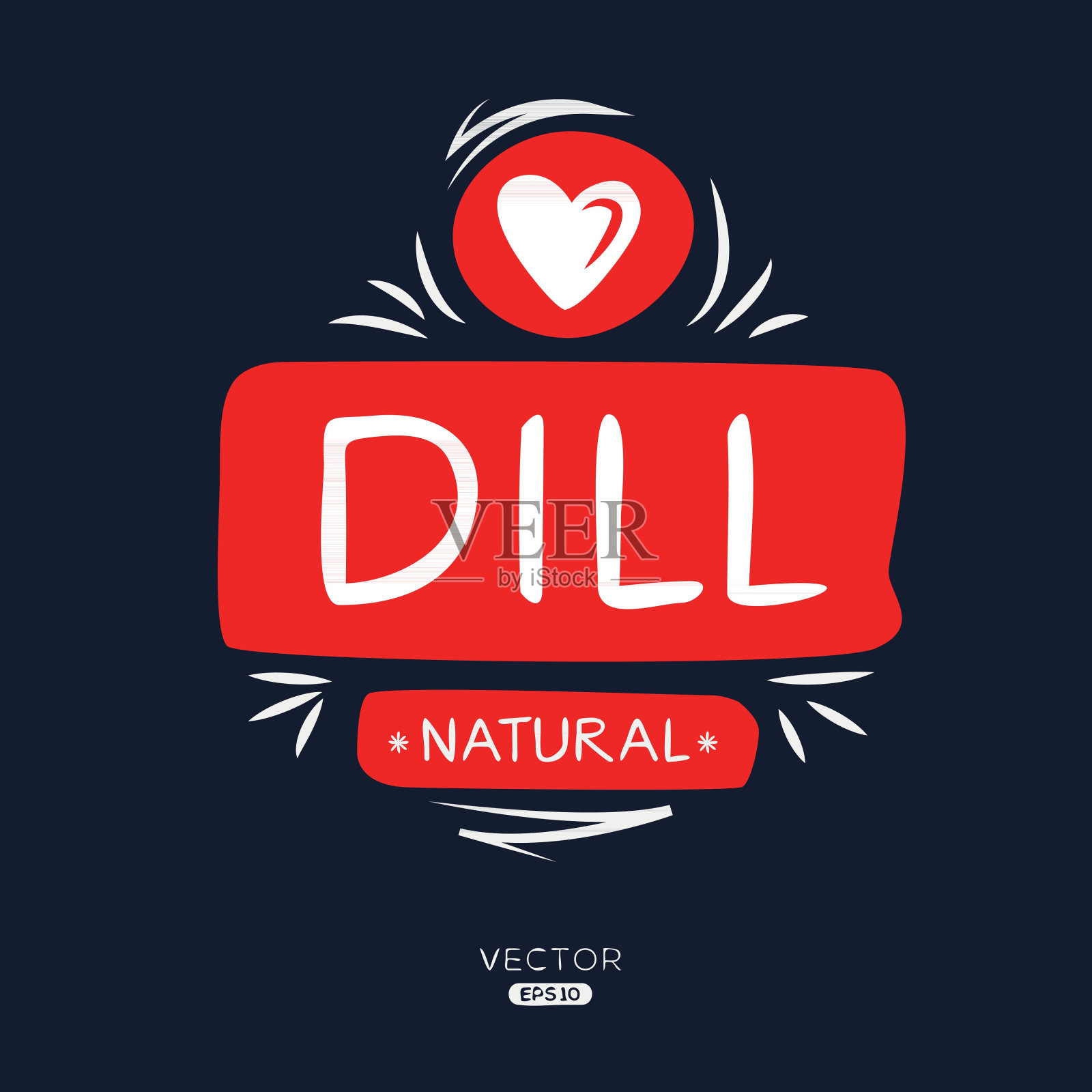 莳萝设计插画图片素材