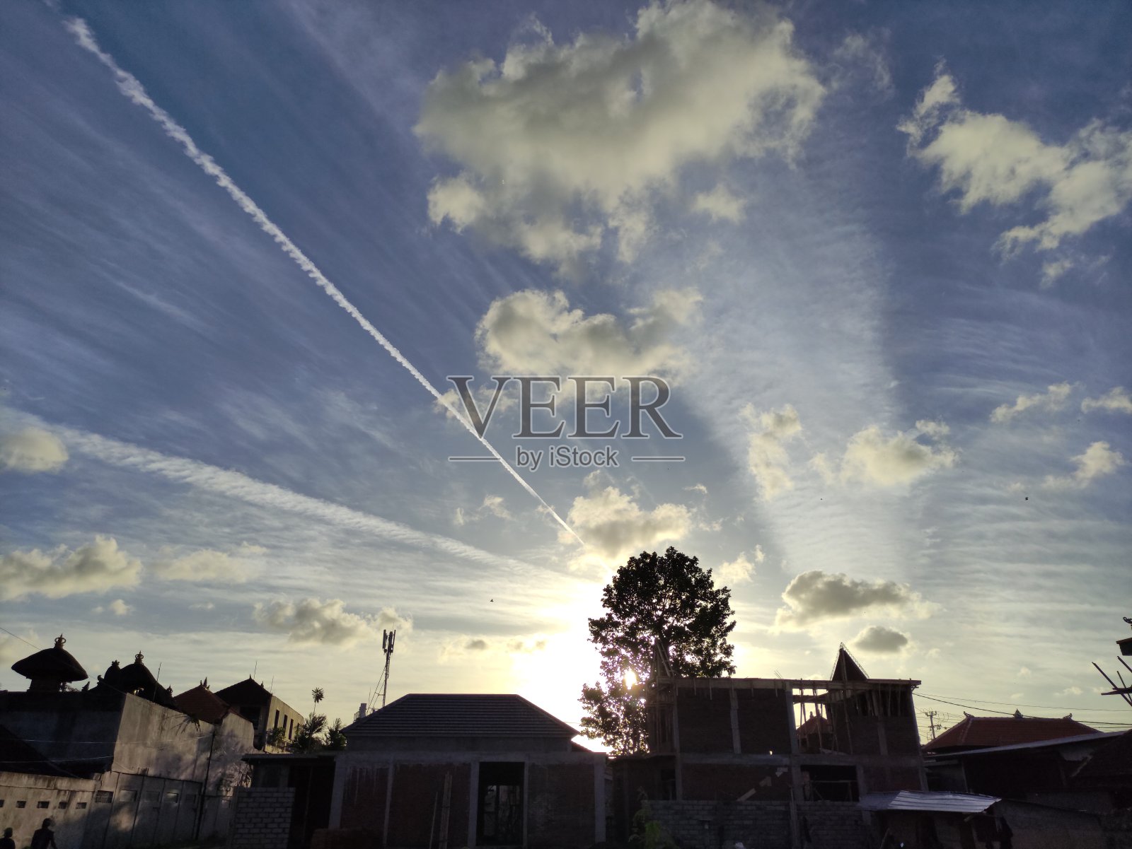 天空和云照片摄影图片