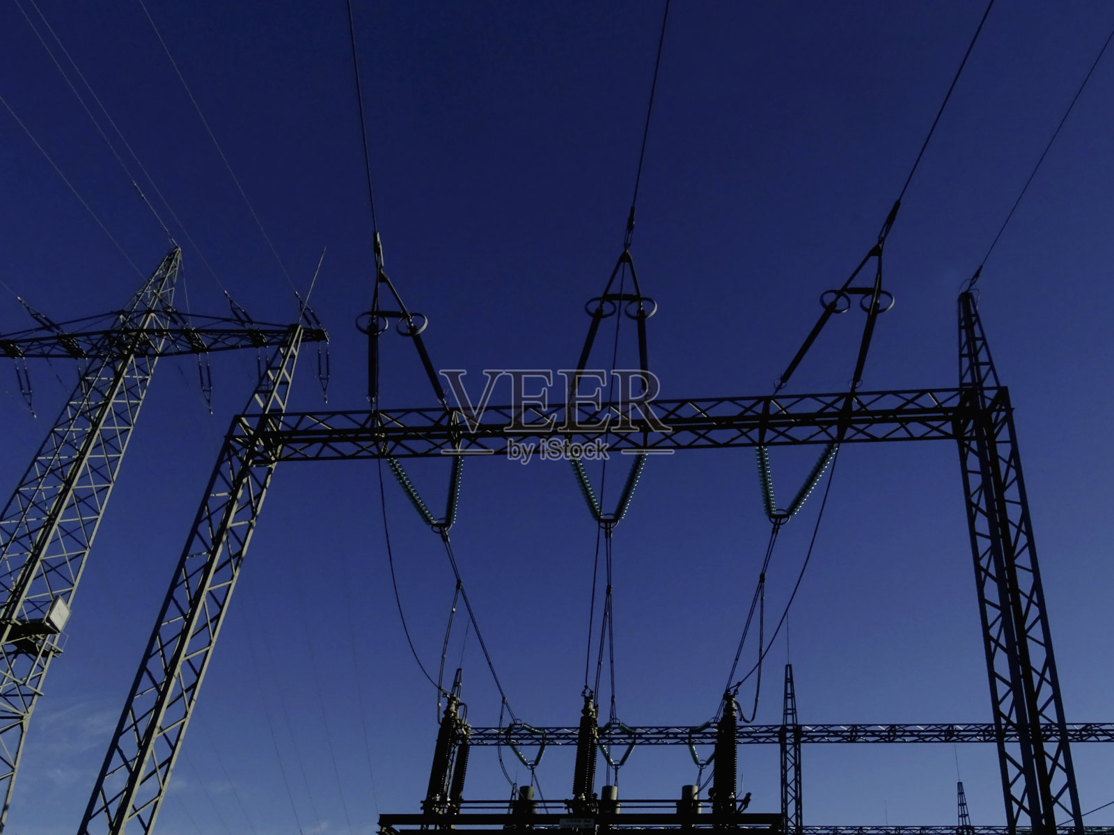 在变电站照片摄影图片