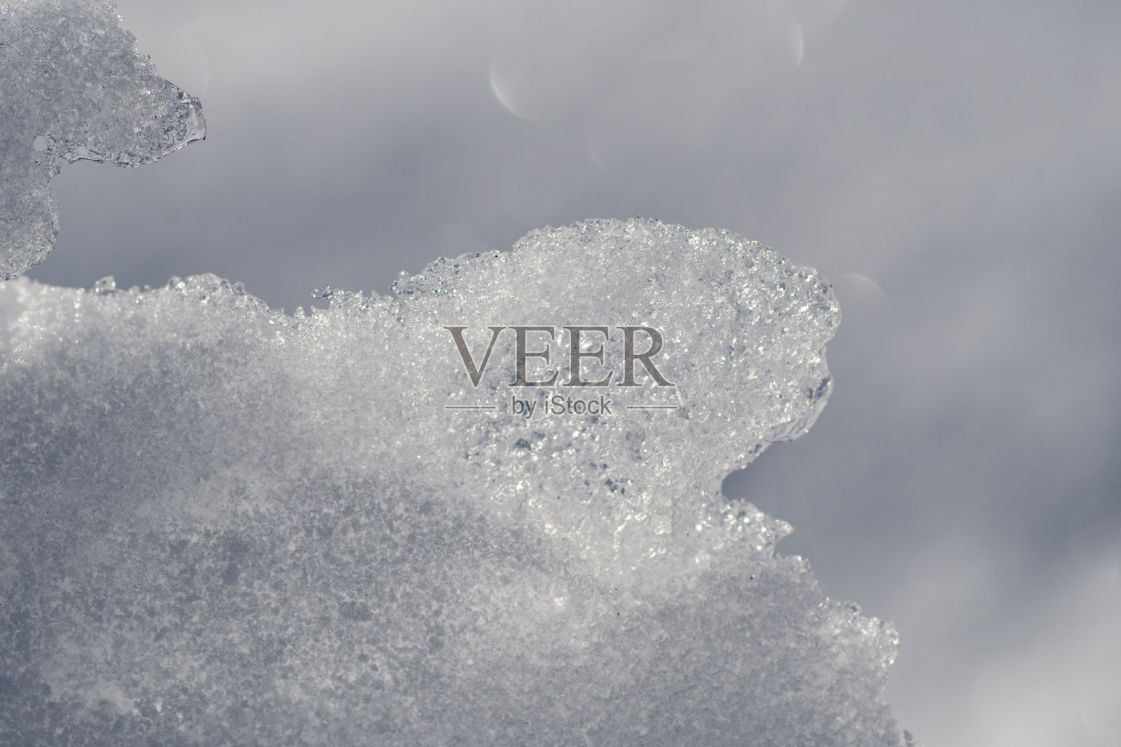 冰冷的雪照片摄影图片