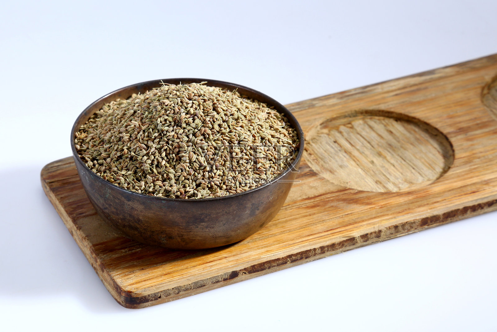 卡罗姆种子或印度香料照片摄影图片