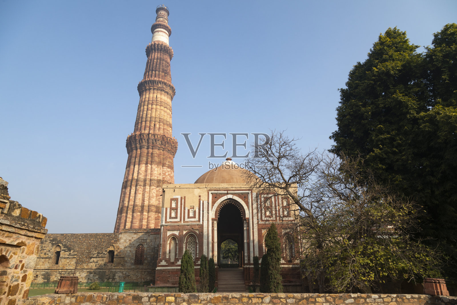 Qutub灯塔照片摄影图片