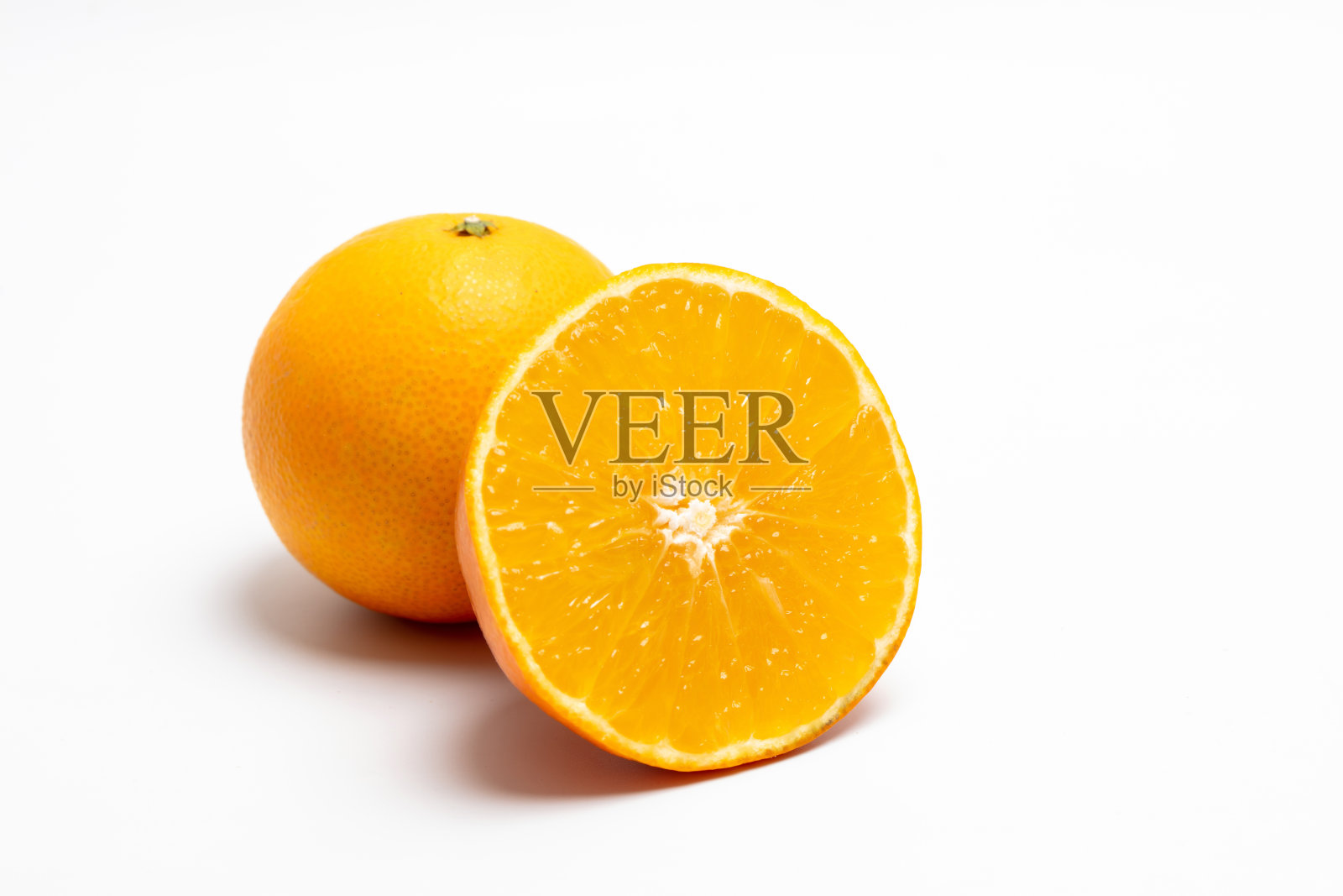 白色背景上的橙子工作室摄影照片摄影图片