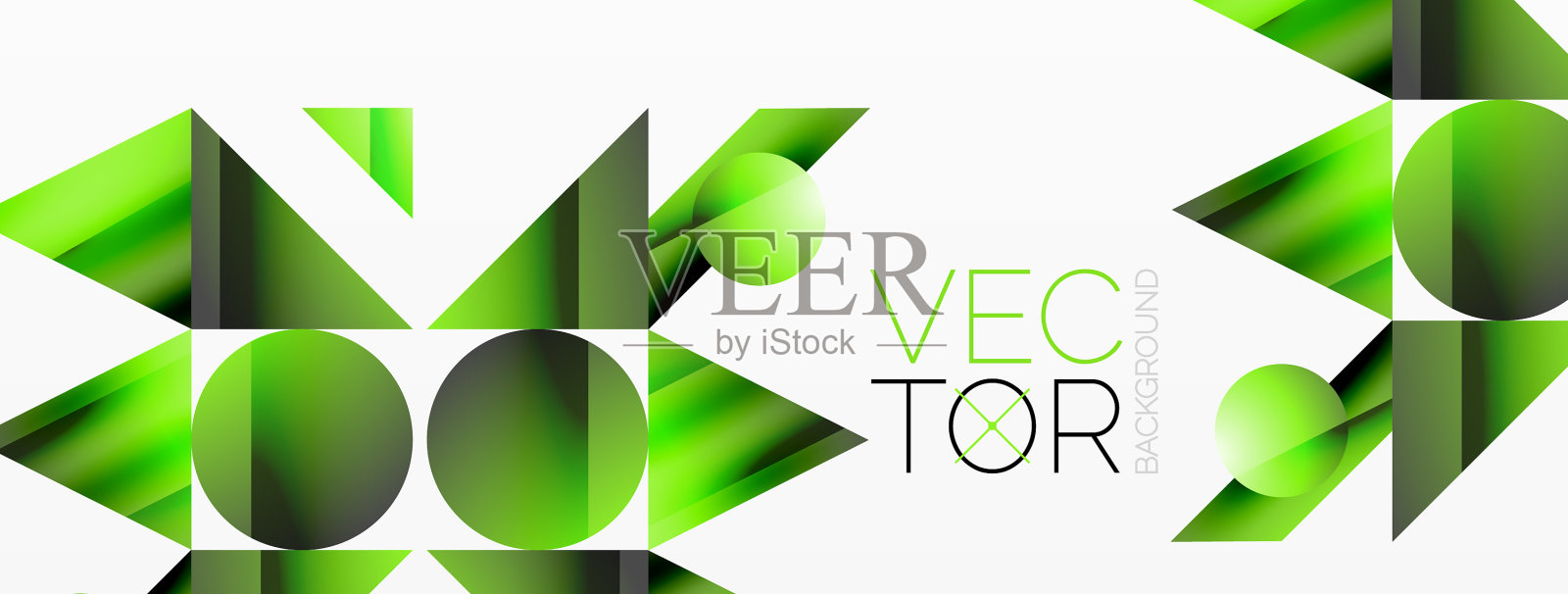 极简主义几何形式的融合插画图片素材