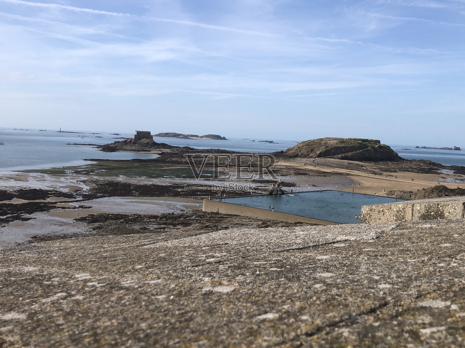 圣马洛大堡照片摄影图片