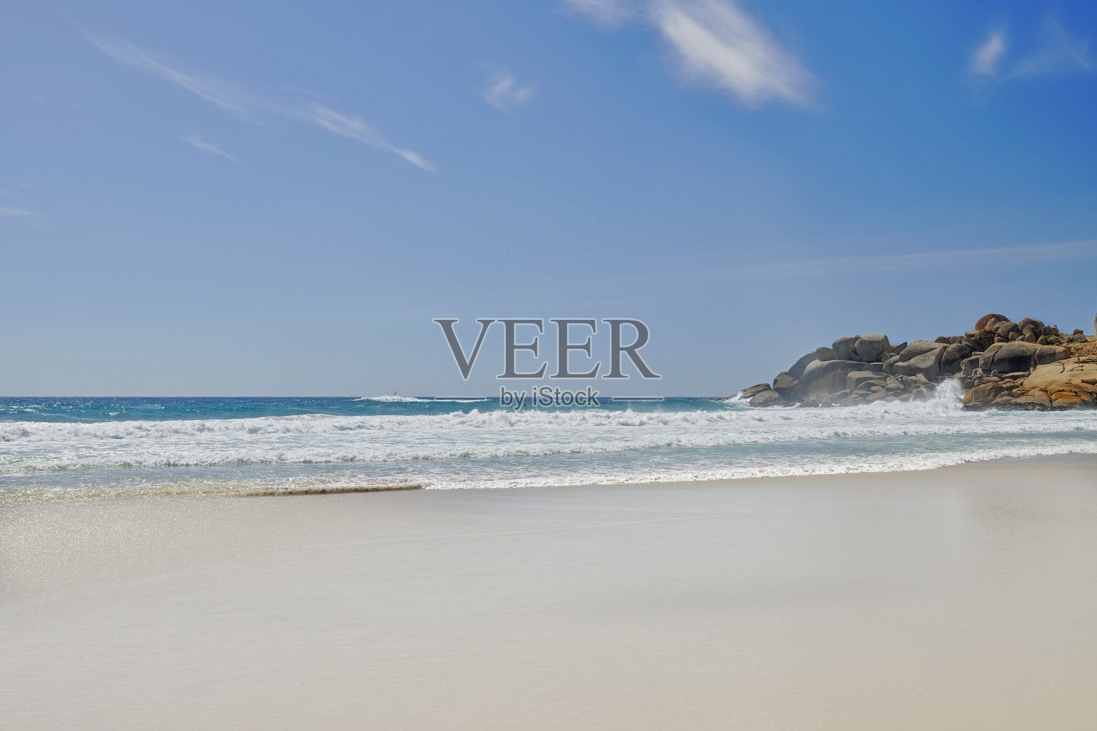 兰迪德诺美丽的海滩和周围环境照片摄影图片