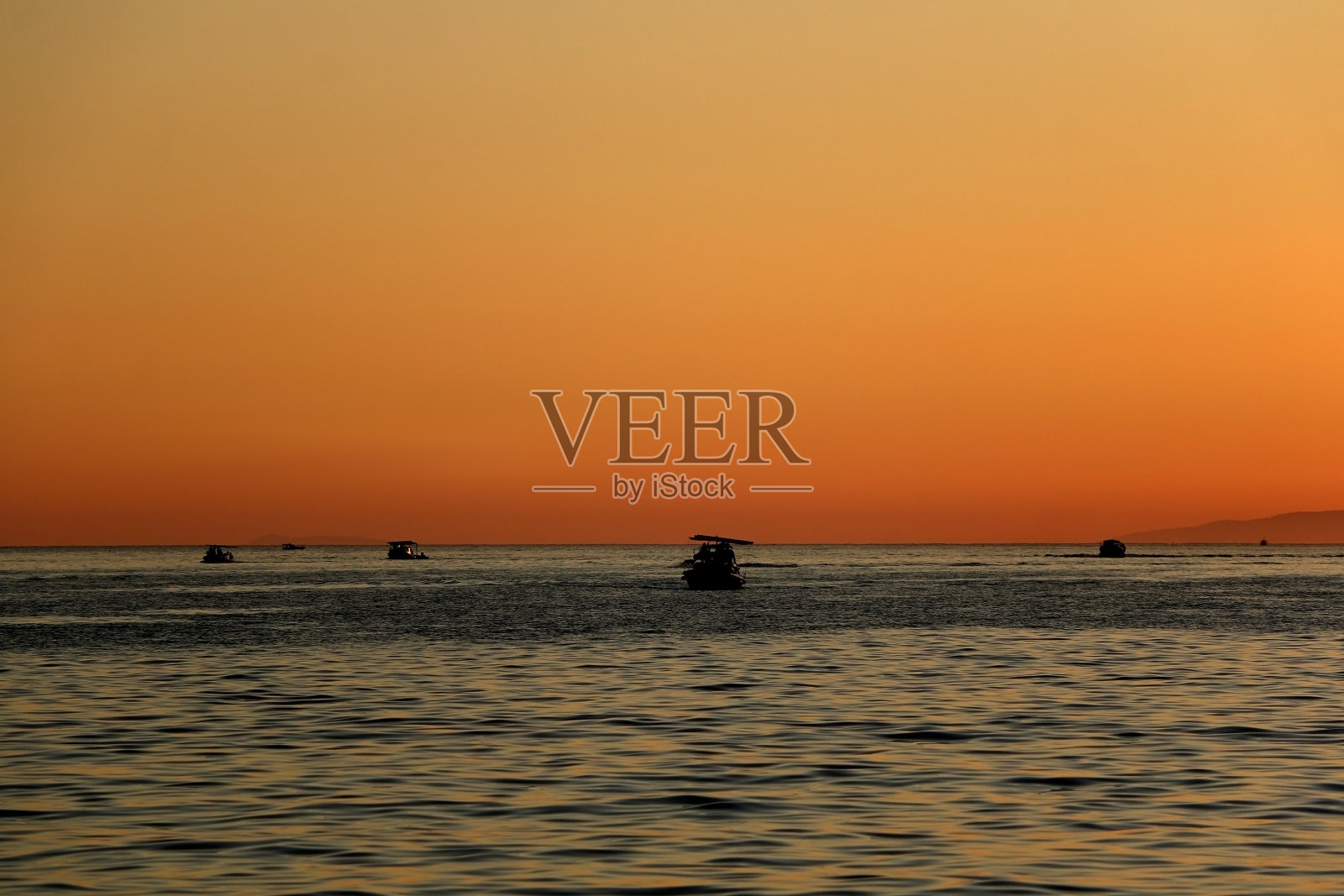 帆船与日落照片摄影图片