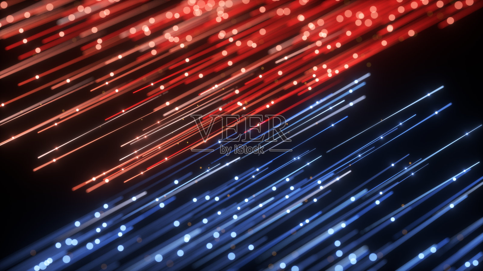 蓝色和红色颗粒照片摄影图片