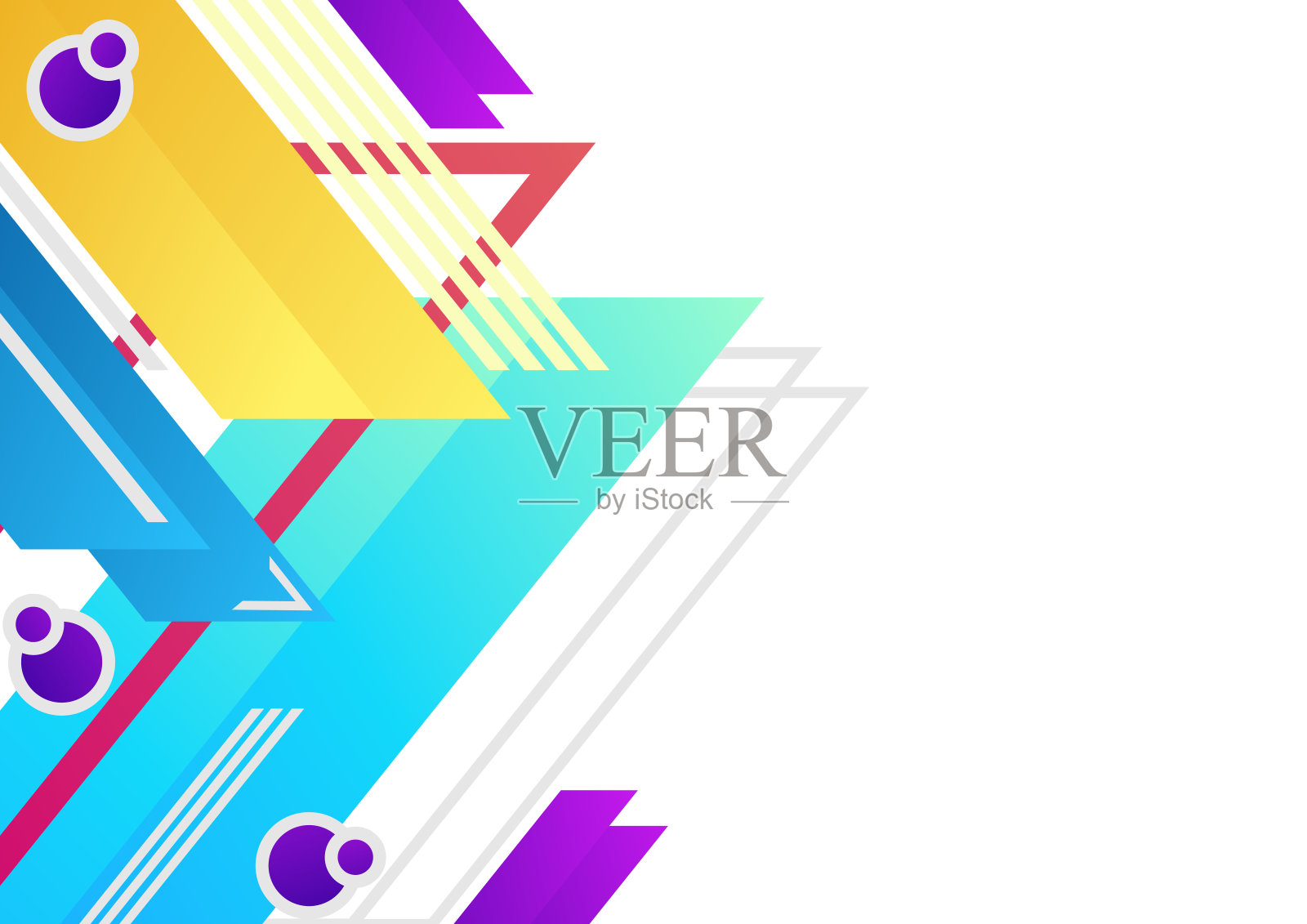 几何抽象现代背景设计插画图片素材