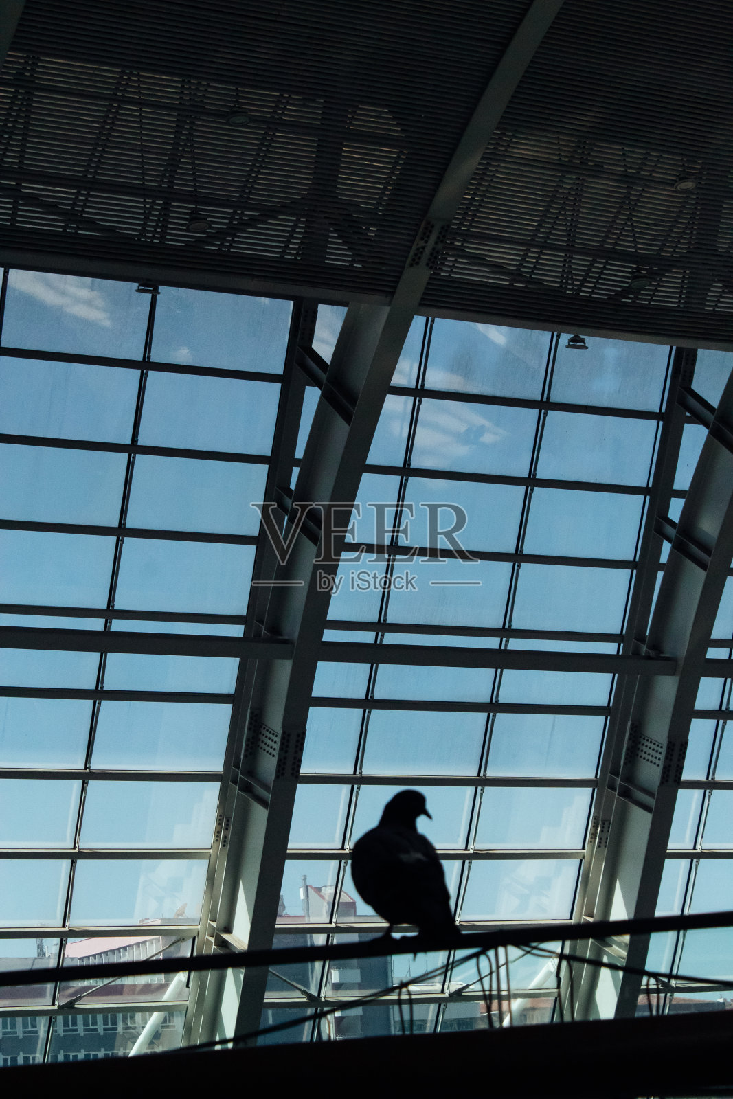 全景窗剪影照片摄影图片